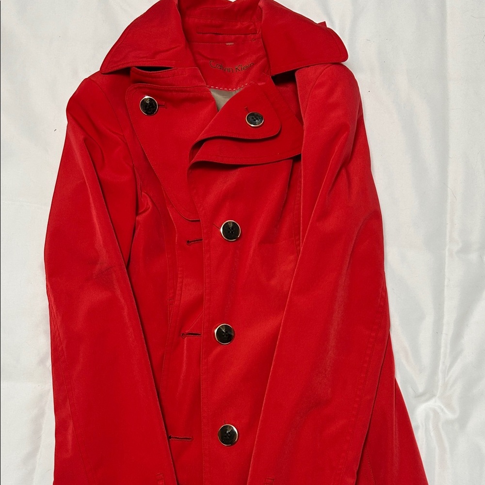 Calvin Klein Vibrant Red Jacket